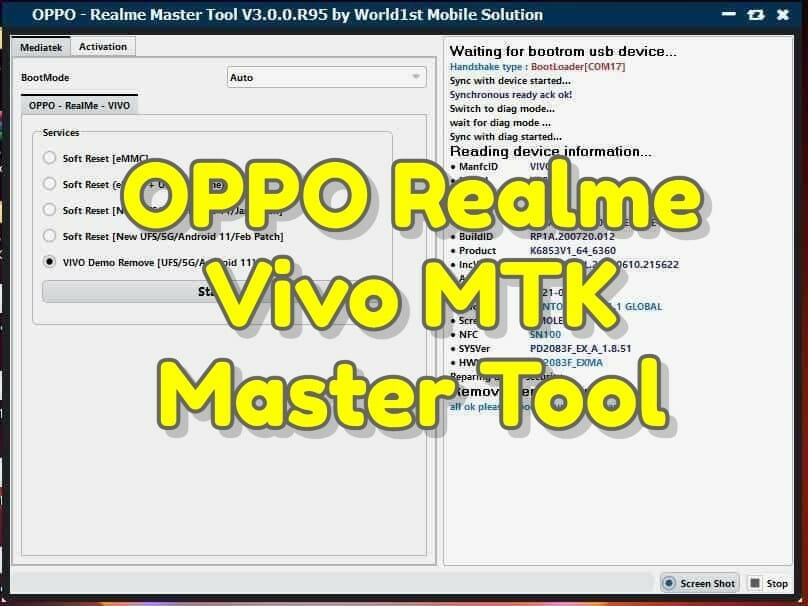 OPPO Vivo Realme MTK Master Tool