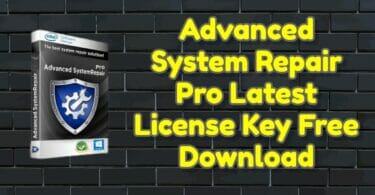 Advanced System Repair Pro Latest 1.9.6.2 + License Key Free Download