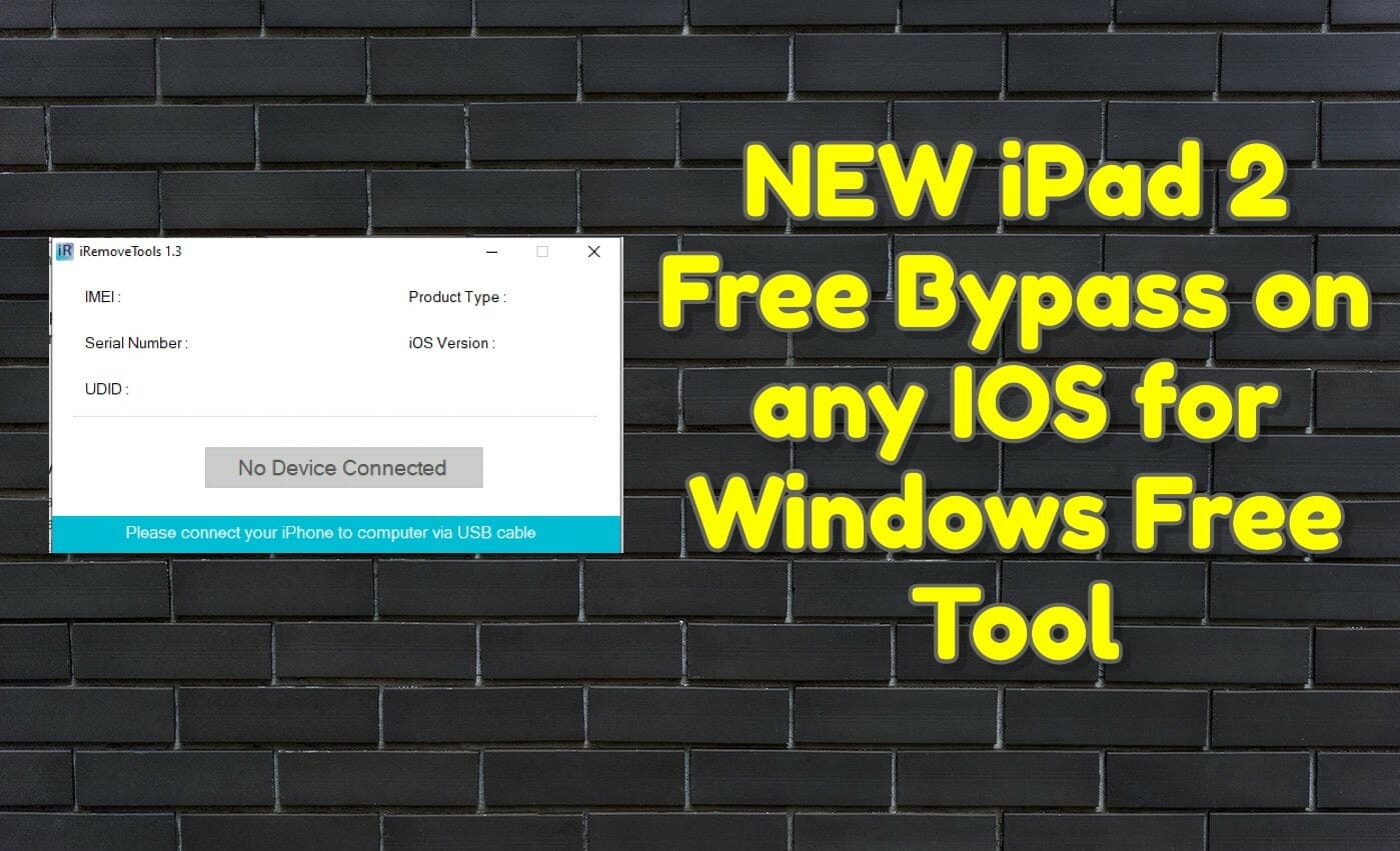 ipad 2 bypass icloud free tool download