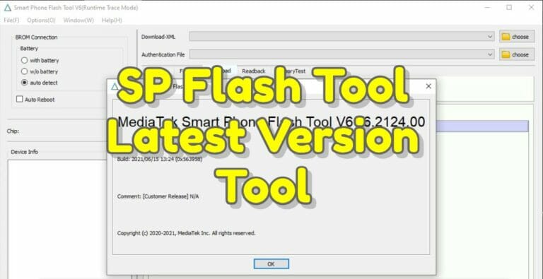 SP Flash Tool v6.2124 Latest Version