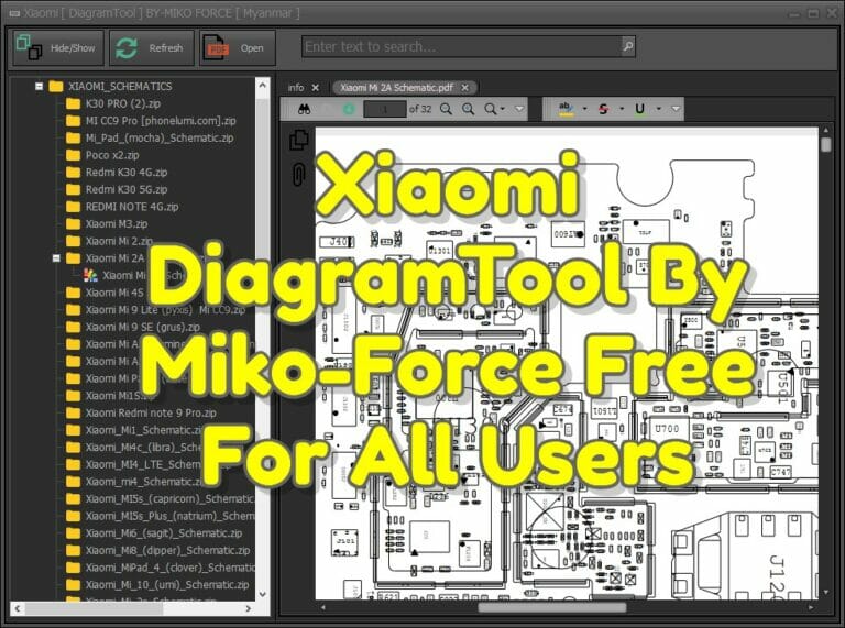 Xiaomi DiagramTool By Miko-Force Free For All Users