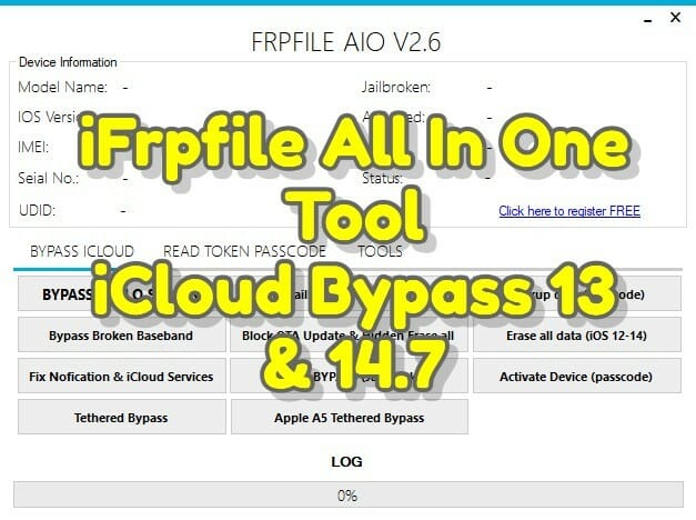 iFrpfile All In One Tool AIO V2.6 Free Tool