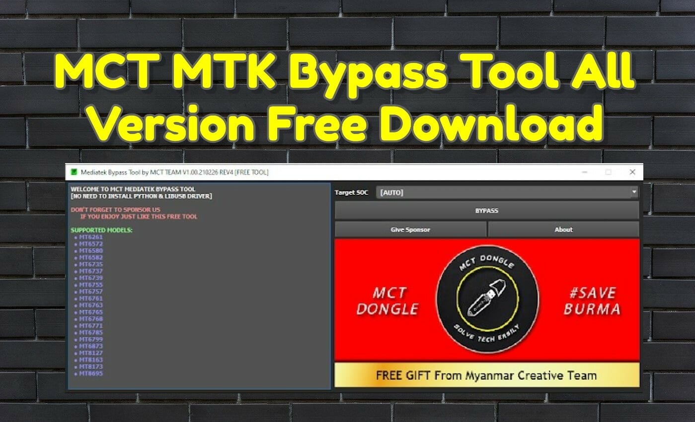 Mct Mtk Latest Bypass Tool