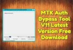 MTK Auth Bypass Tool V11 Latest Version Free Download
