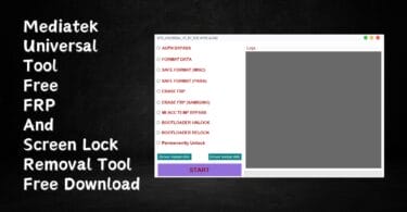 Mediatek Universal Tool Free FRP And Screen Lock Removal Tool Free Download