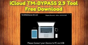 iCloud TM-BYPASS 2.9 Tool Free Download