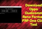 Download Oppo Qualcomm Reno Format & FRP One Click Tool