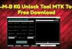 B-M-B KG Unlock Tool MTK Tool Free Download
