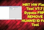 MRT HW Flash Tool V7.7 _ Bypass FRP _ REMOVE HUAWEI ID Free Tool