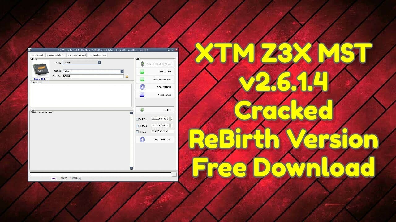 XTM Z3X MST v2.6.1.4 Cracked ReBirth Version Free Download