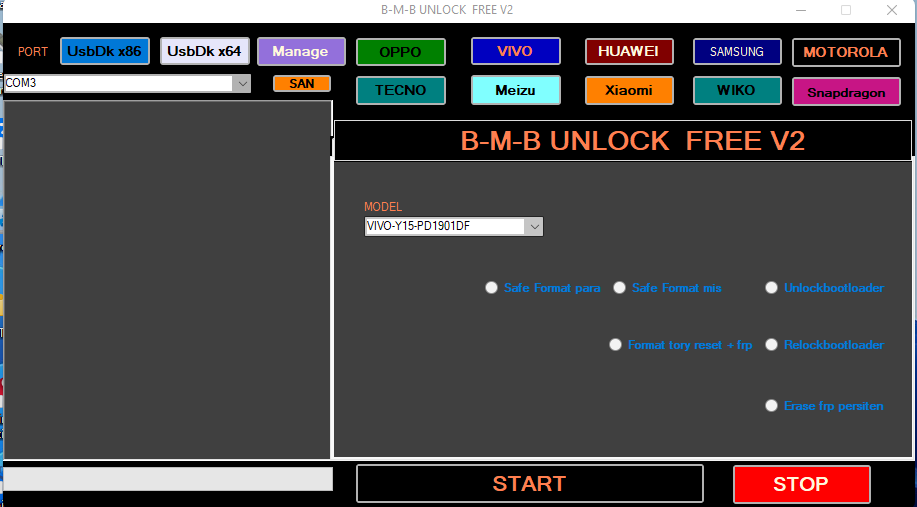 B-M-B Unlock Tool V2 Free | MediaTek | Qualcomm | Snapdragon Tool