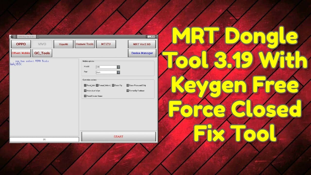 MRT Dongle Crack Tool 3.19 With Keygen Free | New MRT Tool Without Box