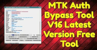 MTK Auth Bypass Tool V16 Latest Version Free Download