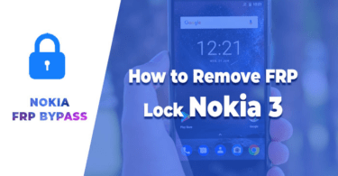 Nokia 3 TA 1032 FRP Wipe Data Remove Screen lock By SP Flash Tool