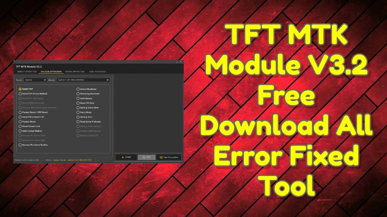 Tft mtk module v3. 2 free download all error fixed tool