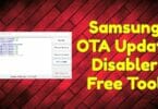 Samsung OTA Update Disabler Free Tool