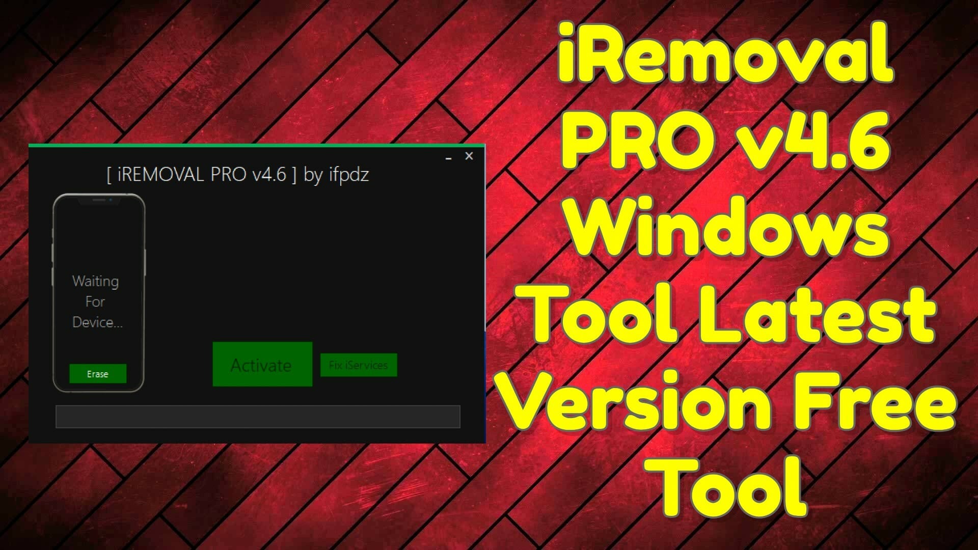 iRemoval PRO v4.6 Windows Tool Latest Version Free Tool