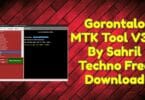 Gorontalo MTK Tool V3.0 By Sahril Techno Free Download