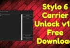 Stylo 6 Carrier Unlock v1.0 Free Download