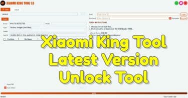 Xiaomi King Tool V1.6 Latest Version Unlock Tool