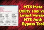 MTK Meta Utility Tool v35 Latest Version MTK Auth Bypass Tool
