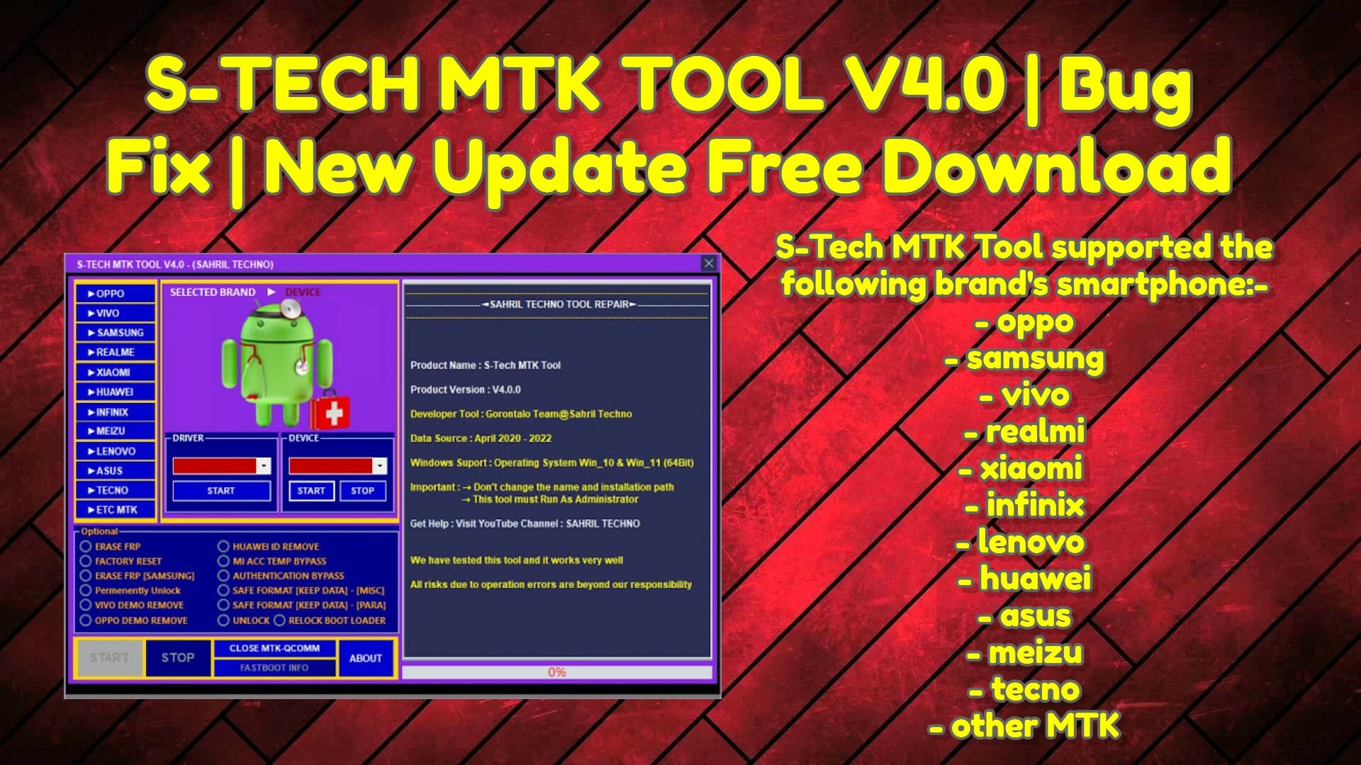 S-TECH MTK Tool V4.0