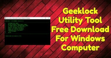 Geeklock Utility Tool Free Tool