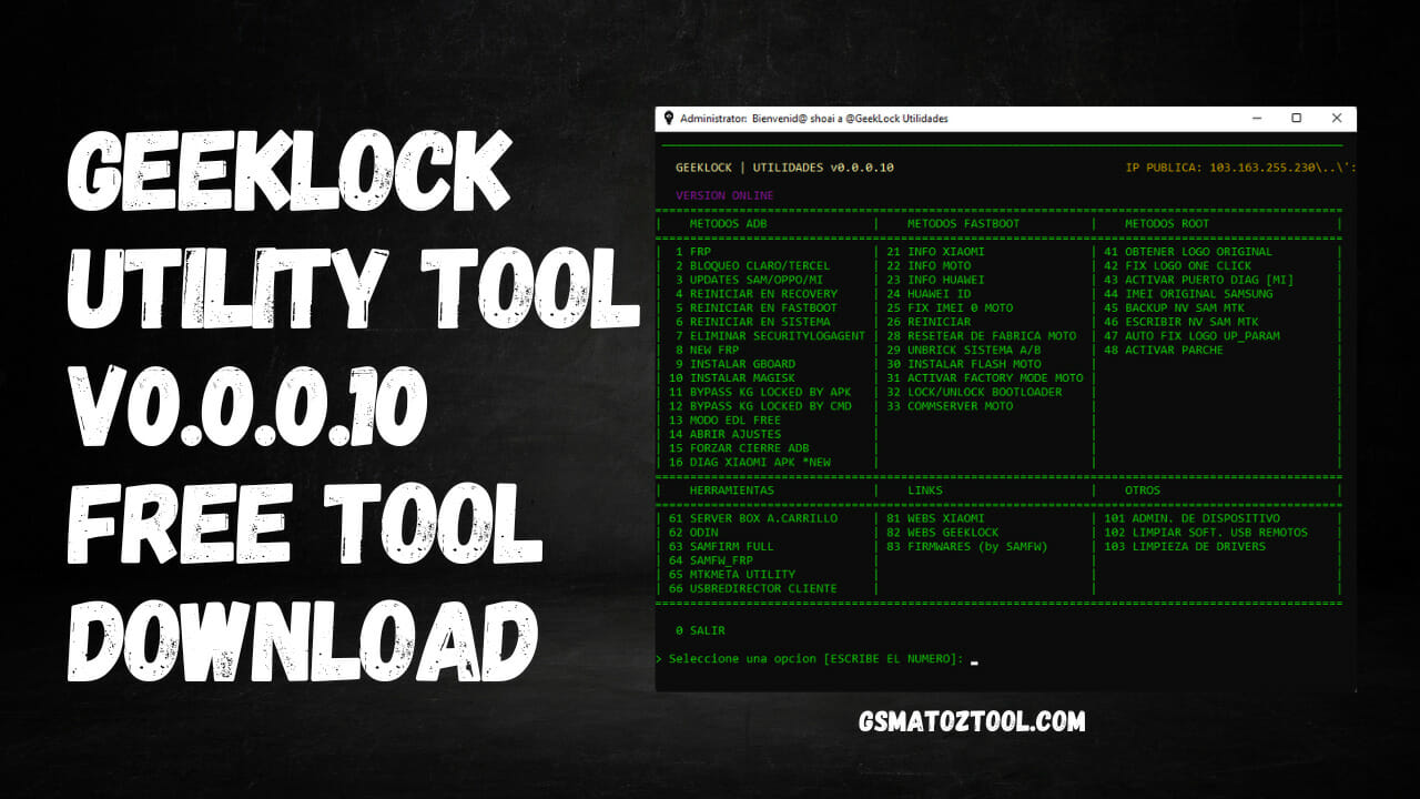 Geeklock utility tool v0. 0. 0. 10 free tool download