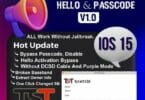 TST Ramdisk iOS 15.5 Hello Screen iPhone 6S to X