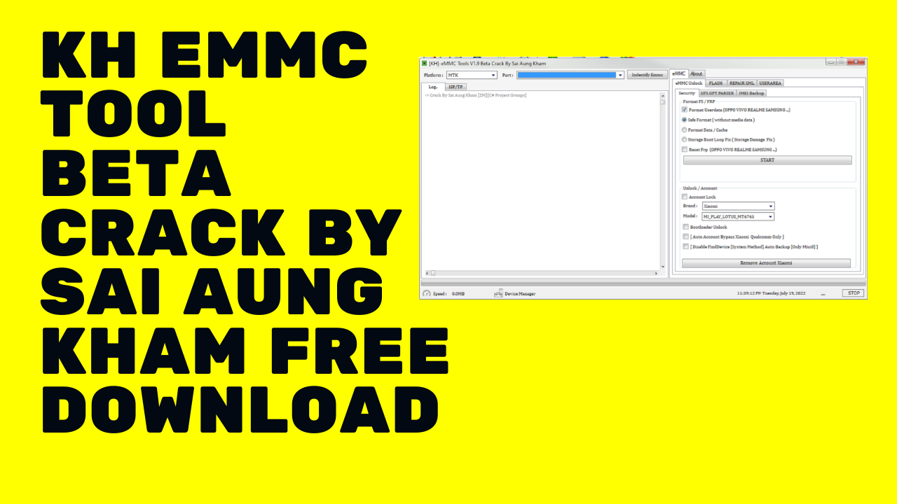 Kh Emmc Tools V1.9 Crack Latest Version Free Download