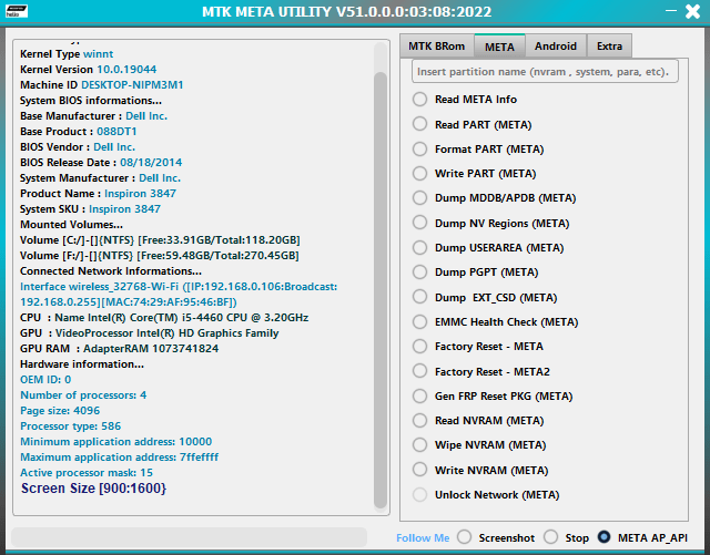 MTK Auth Bypass Tool V51 (MTK META MODE UTILITY) Free Download MTK Auth Bypass Tool V51 (MTK META MODE UTILITY) Free Download