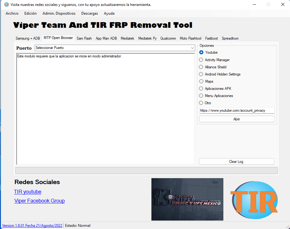 Viper team tir frp removal download latest version free tool