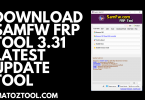 Download SamFw FRP Tool 3.31 Latest Update Tool