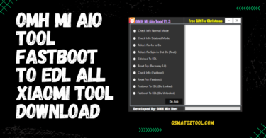 OMH MI AIO Tool V1.3 Fastboot to EDL All Xiaomi Tool Download