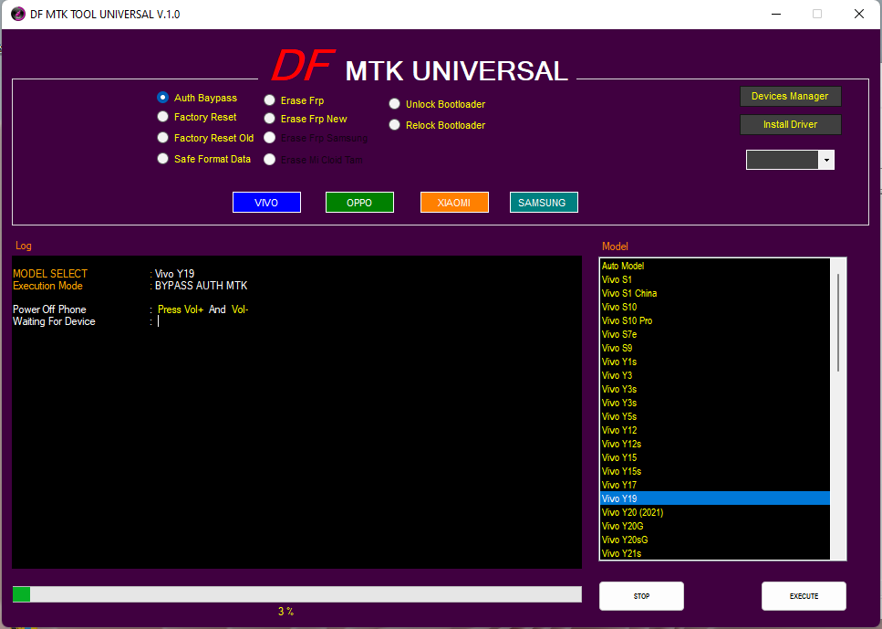 Latest DF MTK Tool Universal For Smartphone Unlocking