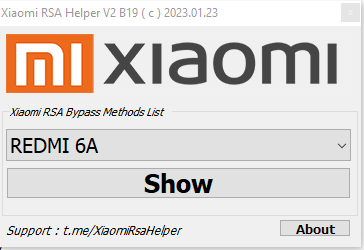 Xiaomi RSA Helper V2 B19 2023.1.23 HW Repair IMEI Tool
