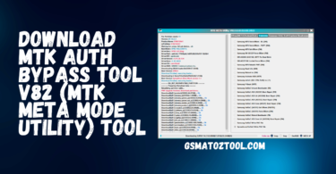 MTK Auth Bypass Tool V82 (MTK Meta Mode Utility) Download