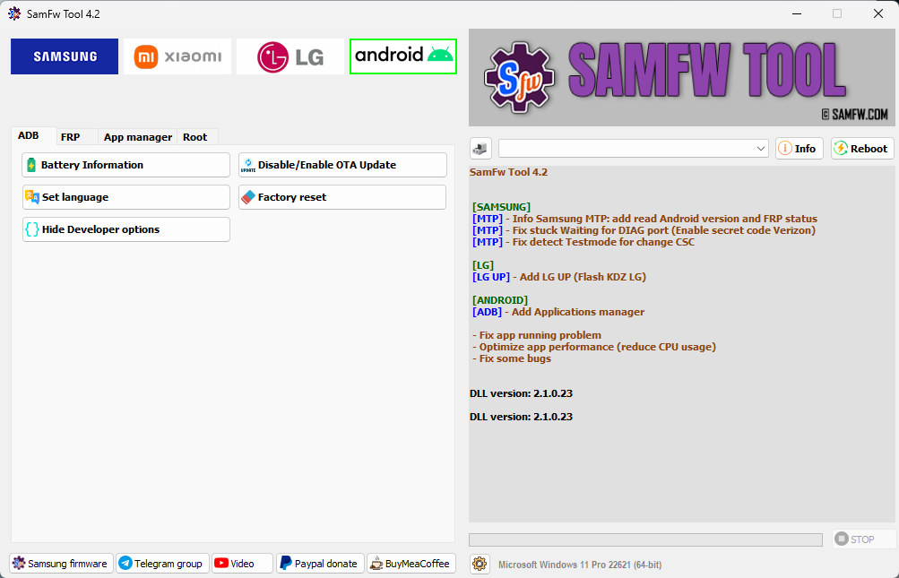 SamFw FRP Tool v4.2