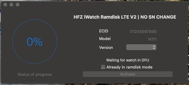 HFZ iWatch Ramdisk LTE V2.0