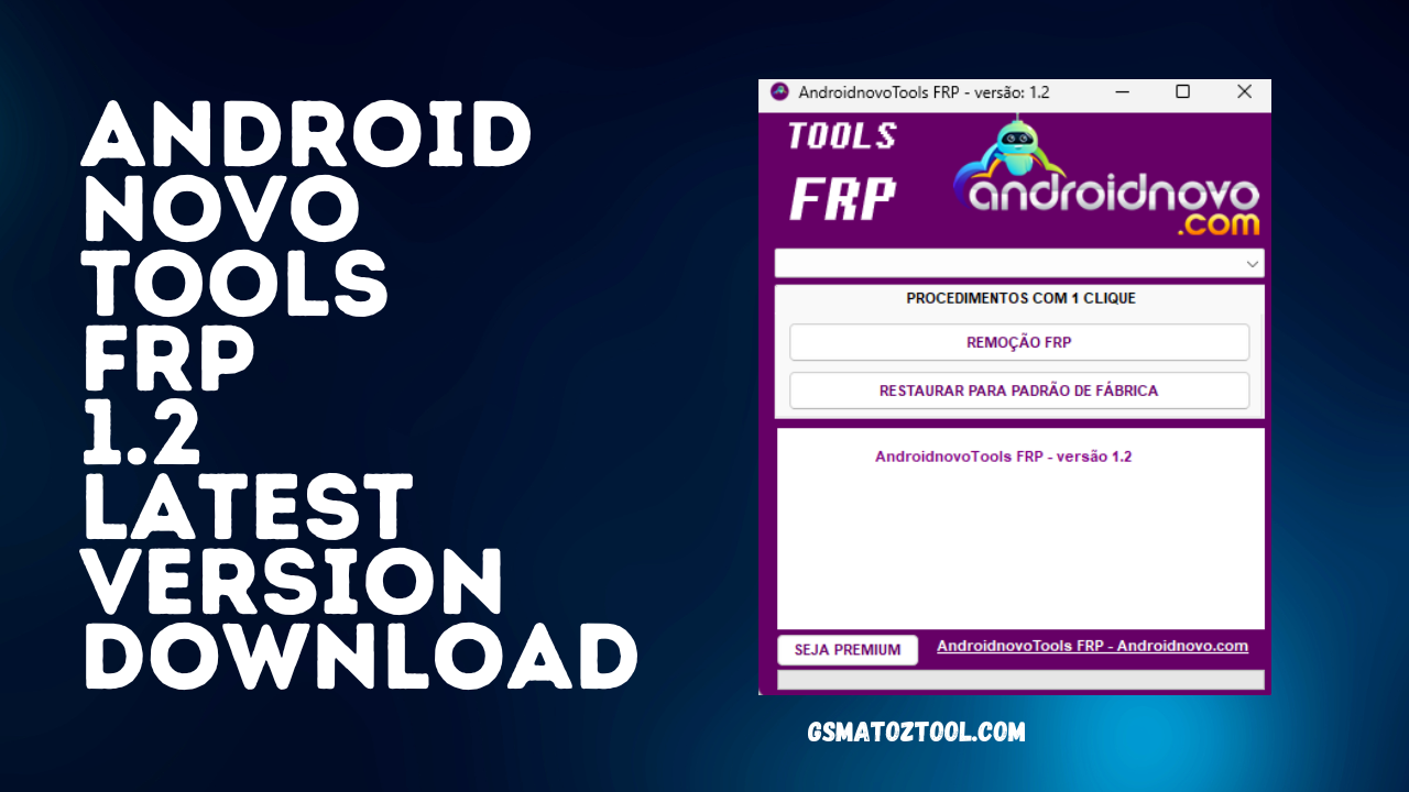 Android novo tools frp 1. 2 latest version download