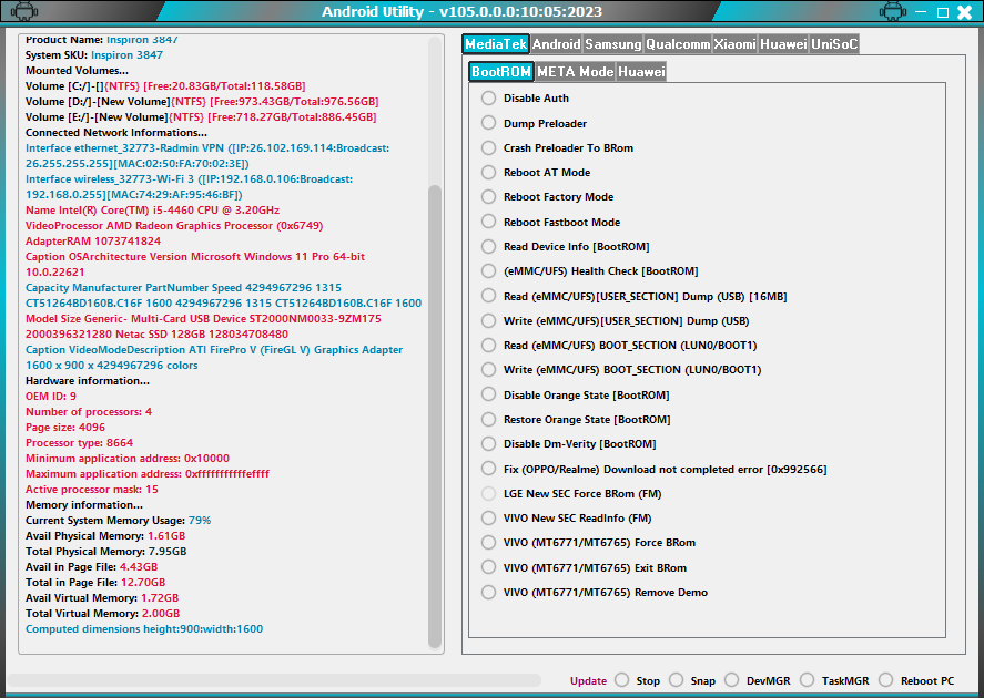 Android Utility Tool V105 Android Utility Tool V105