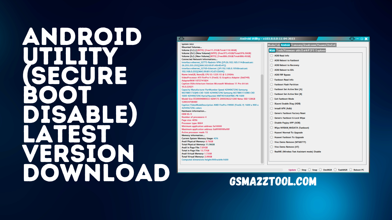 Android Utility V104 Latest Version Tool Download