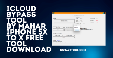 iCloud Bypass Tool By Mahar iPhone 5x to X Free Tool Download