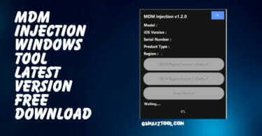 MDM Injection Windows Tool Latest Version Free Download
