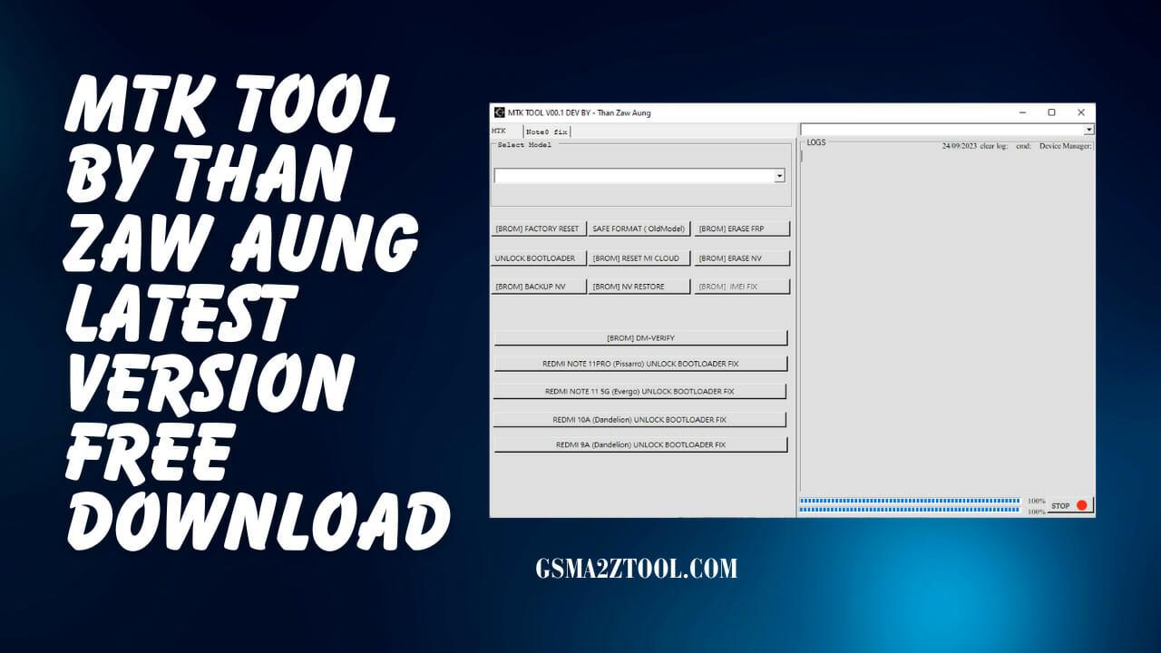 Mtk tool by than zaw aung latest version free download