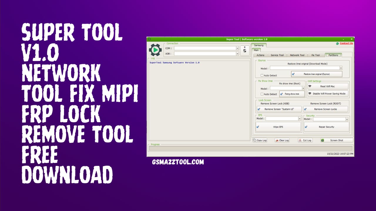 Super tool v1. 0 network tool fix mipi frp lock remove tool free download