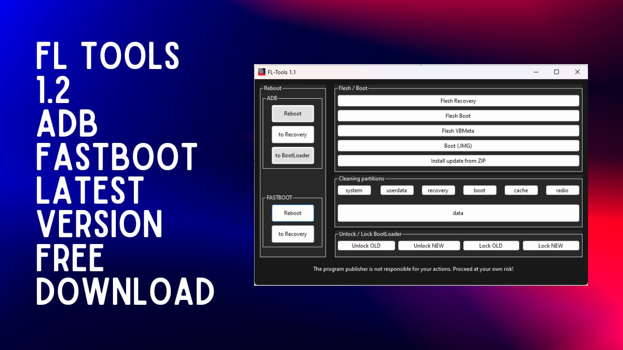 Fl tools 1. 2 adb fastboot latest version free download