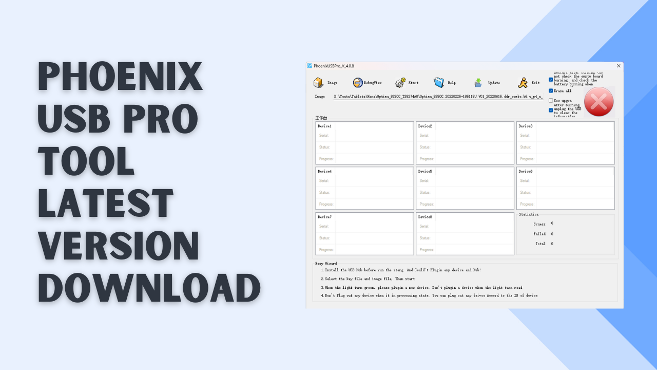 Phoenix USB Pro V4.0.8 For Allwinner Flash Free Latest Version Download