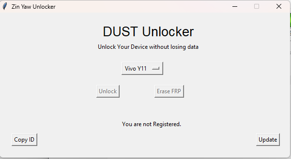 DUST Unlocker Tool