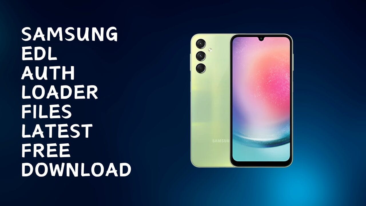 Samsung edl auth loader files free download